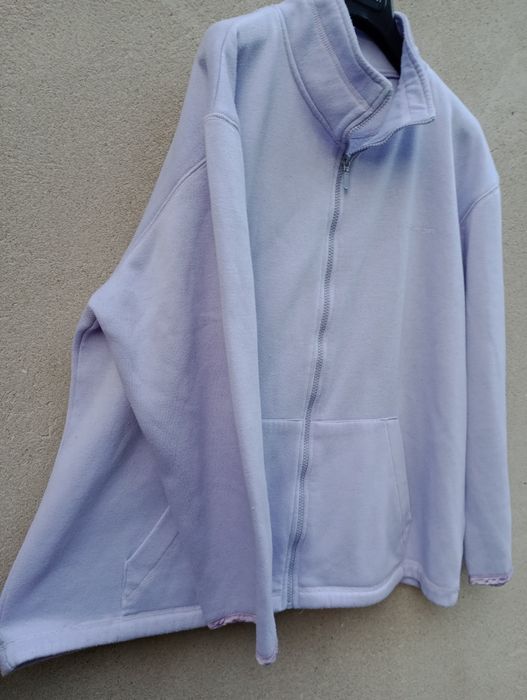 Bluza damska liliowa bawełna