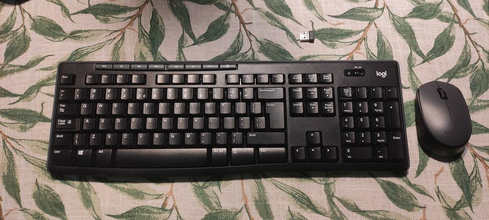 Bezprzewodowa klawiatura K270 i mysz logitech M170