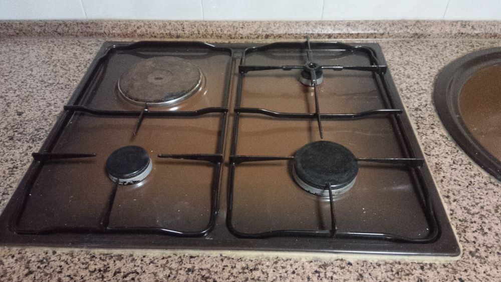 Conjunto Forno + placa de encastrar