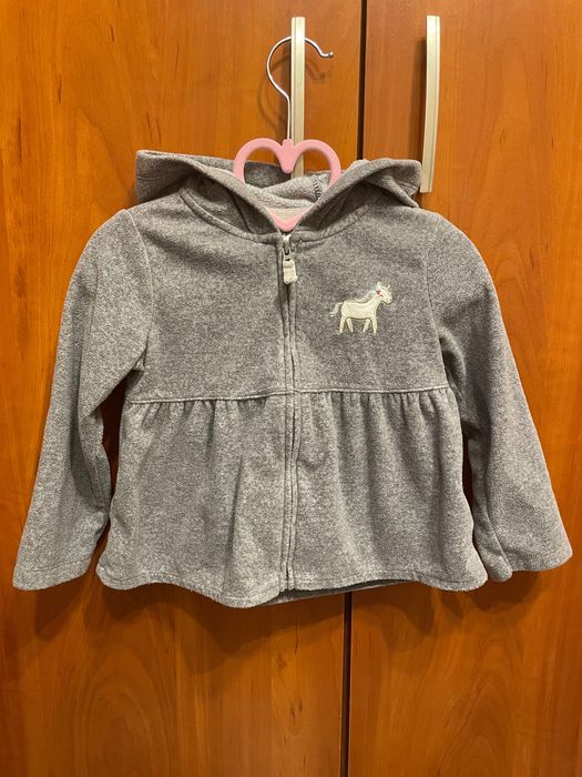 Флісова кофта carters, 24м