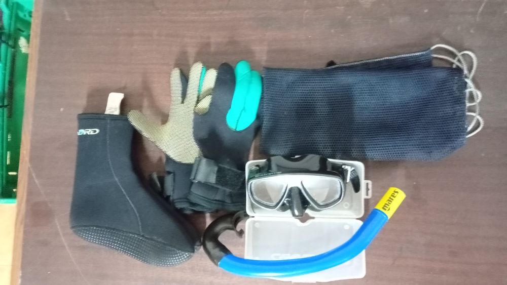 Material mergulho