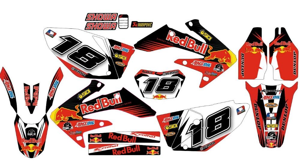 Наклейки(Графика) Honda CRF L CR XR CRM XL XLV Transalp Dominator Afri