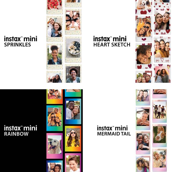 Картриджі Fujifilm Instax Mini для Instax Mini 12/11/Evo/9/8/40 плівка