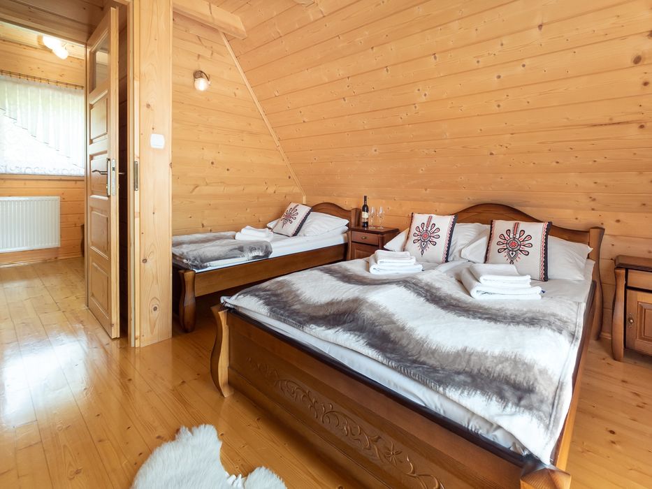 Domek z jacuzzi, sauna i z kominkiem noclegi Zakopane / okolice