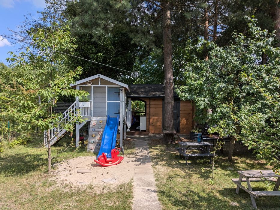 Odstąpię prawo do działki ROD 300 m² z domkiem z balika  20 m² | ROD " XMuzy" – Wojszyce/Gaj, Wrocław