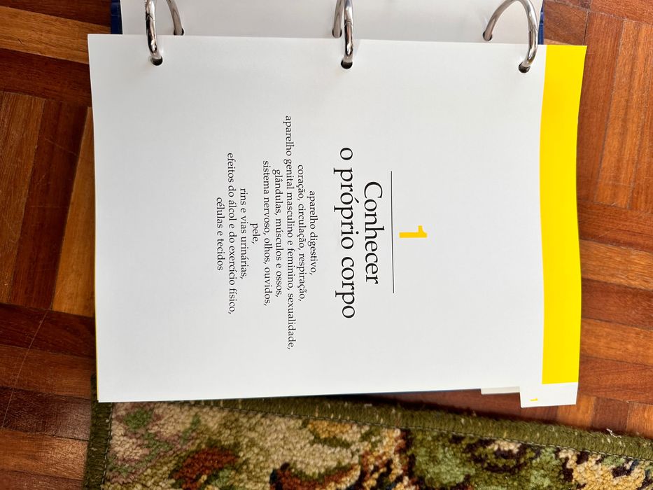 Coleção de livros sobre saúde