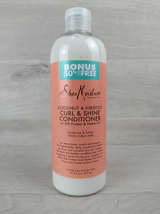Shea Moisture Curl & Shine Odżywka do włosów kręconych 577 ml