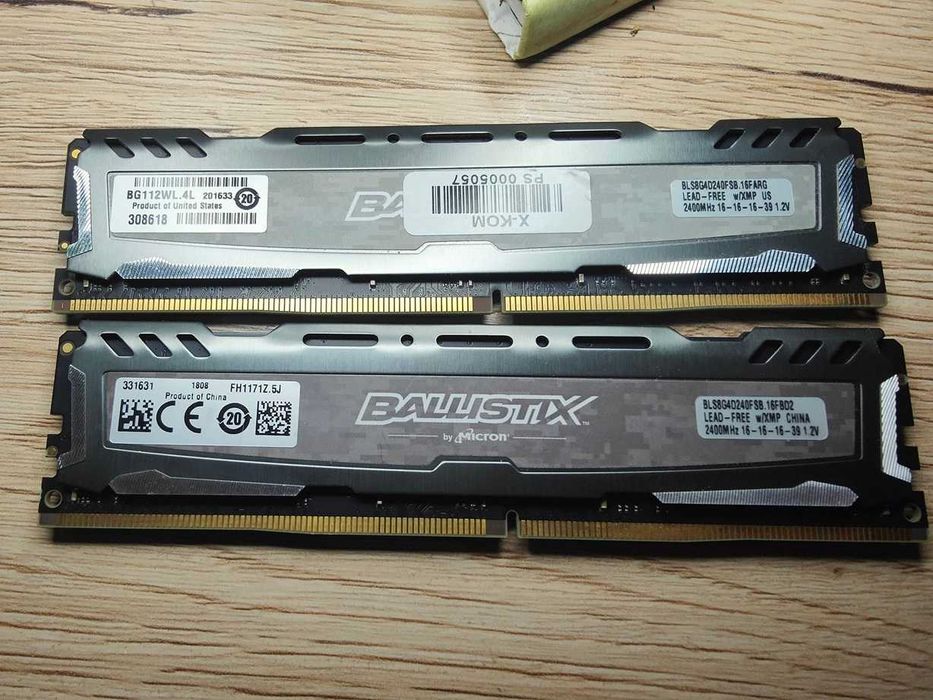 DDR4 16gb 2400MHz   (2x8GB)