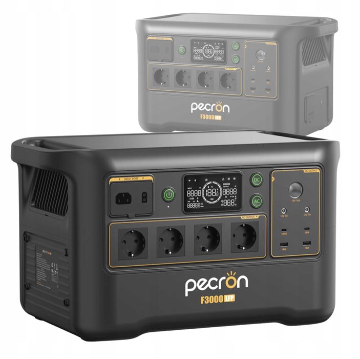 Портативна персональна зарядна станція Pecron F3000LFP 3600w 3072Wh