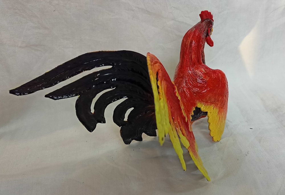 Par Galos Luta Coloridos Metal