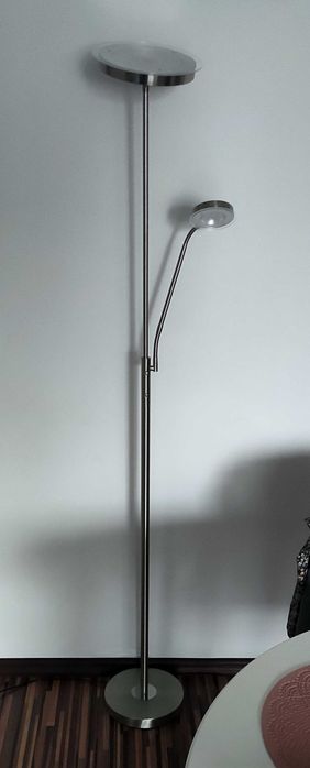 Lampa podłogowa LED Safran z lampką do czytania LED Inspire