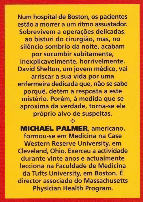 Livro A Irmandade de Enfermeiras de Michael Palmer [Portes Grátis]