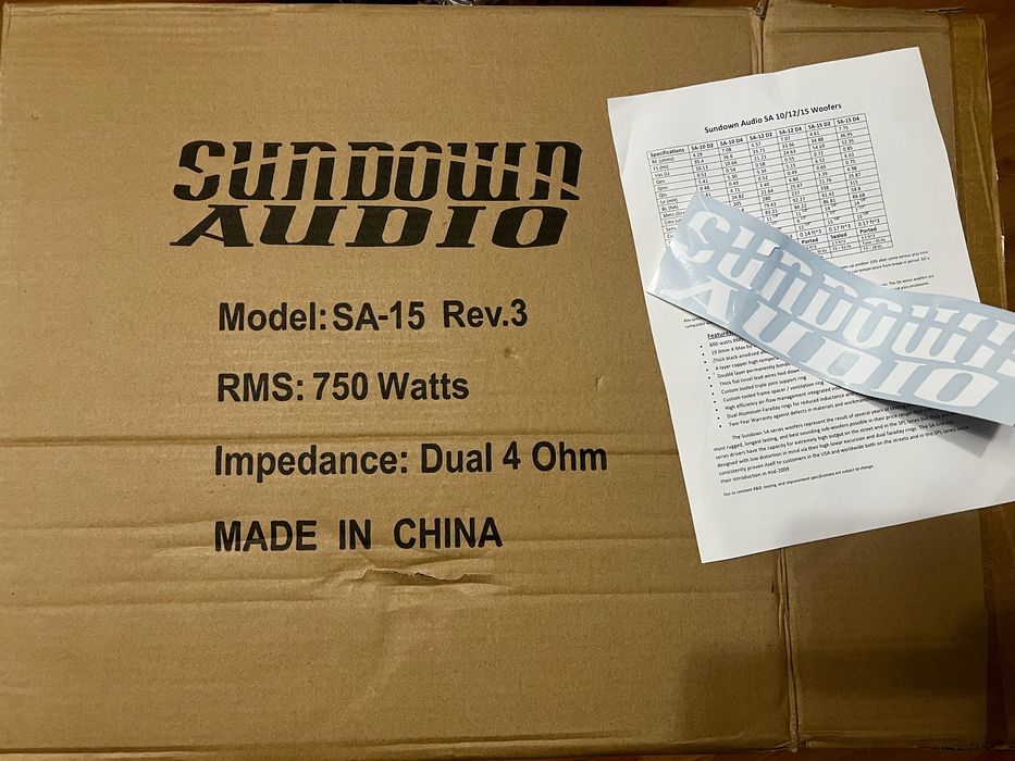 Sundown SA-15 D4- NOWE (posiadam 4 sztuki)