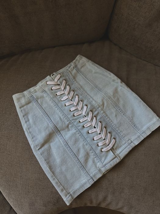 Джинсова спідниця