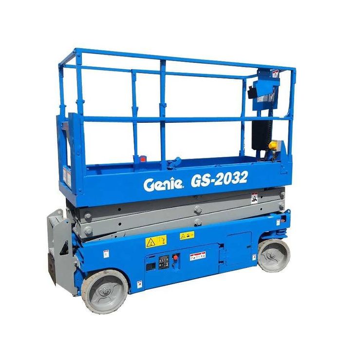Podnośnik nożycowy Genie zwyżka 8,13 m Podest ruchomy nożycowy