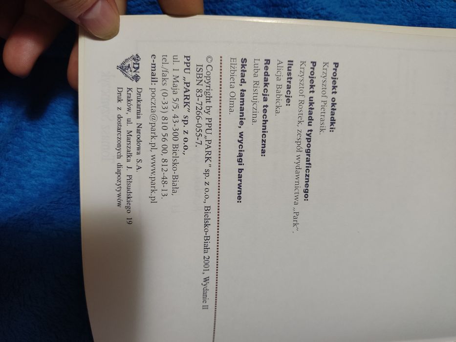 PARK tablice matematyczne - rysunki tabele definicje