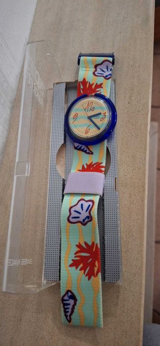 1991 Swatch Pop PWK157 COQUILLAGE - NOVO - Coleção