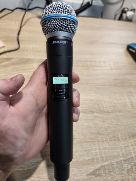 Mikrofon bezprzewodowy shure QLXD dla Dja szkoły kościoła zespołu