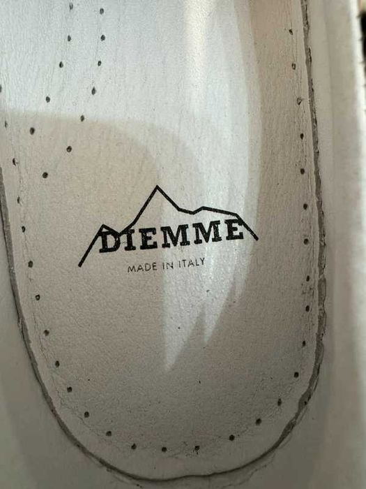 Diemme Garda Leather Slip On leopart 43 buty wsuwane glamour nowe