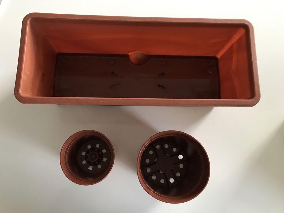 Vários vasos plantas pequenos/médios/grandes | redondos e retangulares