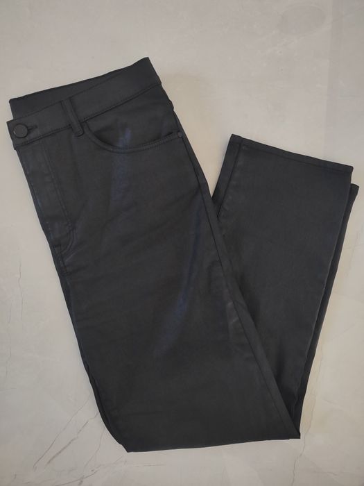 Massimo Dutti spodnie woskowane