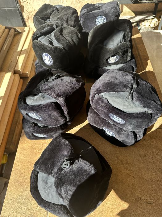 Czapka zimowa , uszanka , obrona cywilna