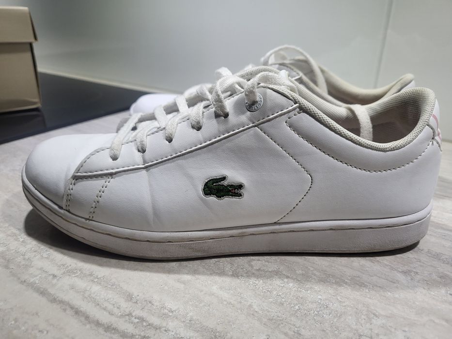 Lacoste buty  39 białe