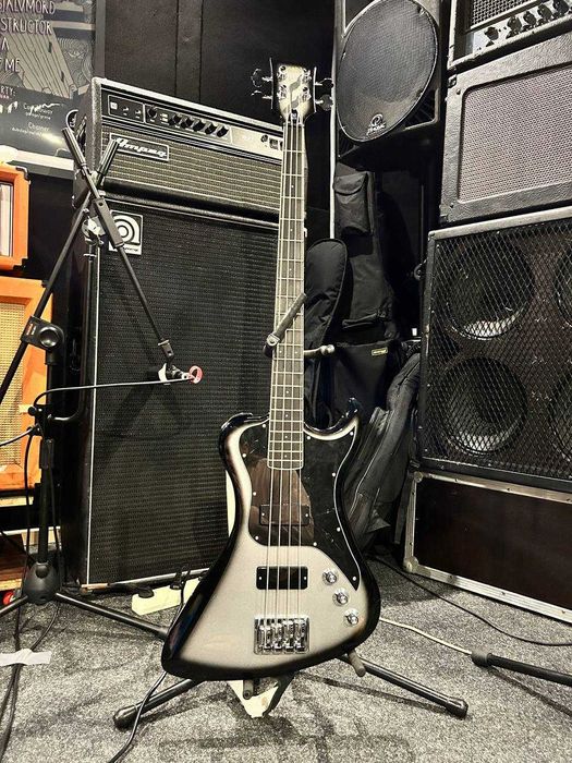 Dunable Guitars R2 DE bass, Gloss Black
