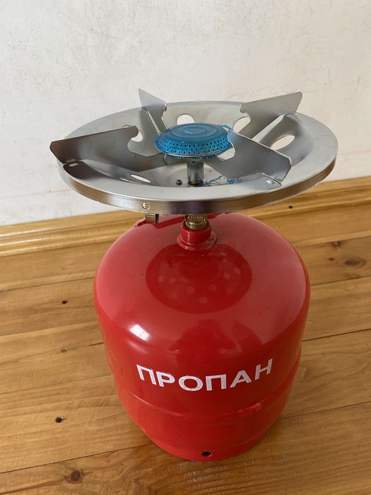 Продам балон з пальником для кемпінгу