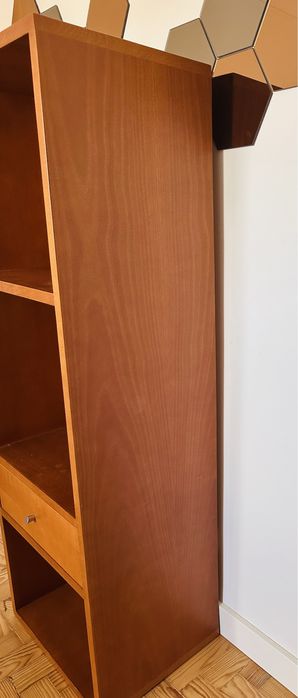 Móvel 3 gavetas + estante em cerejeira lindíssimos e em óptimo estado!