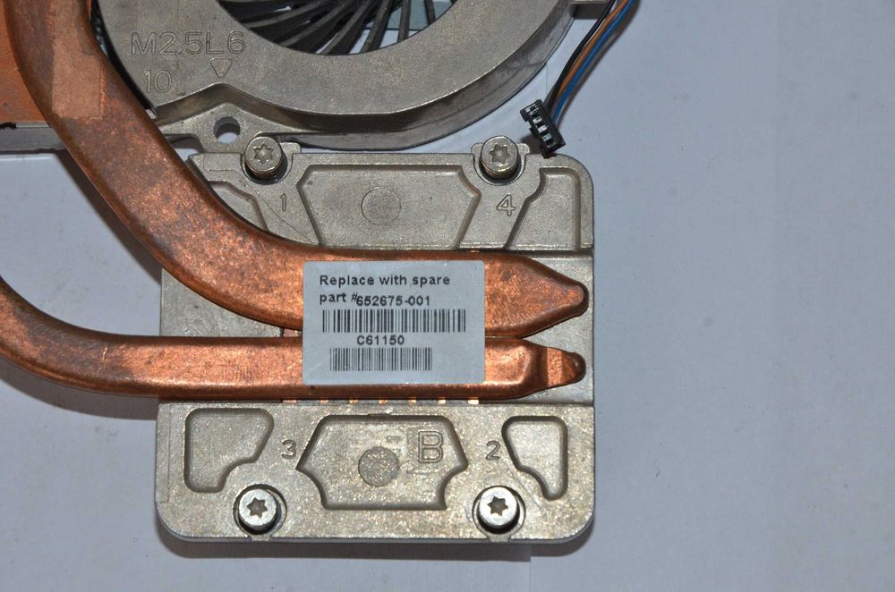 Система охолодження HP 8560w