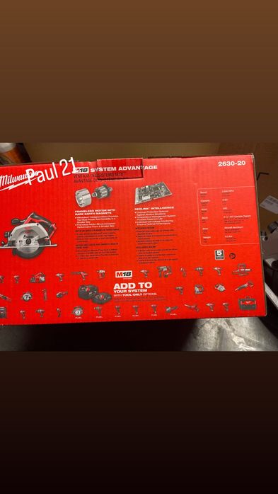 Milwaukee  serra Circular