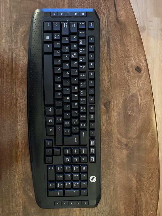 Teclado + Rato Wireless + Rato com Fio HP