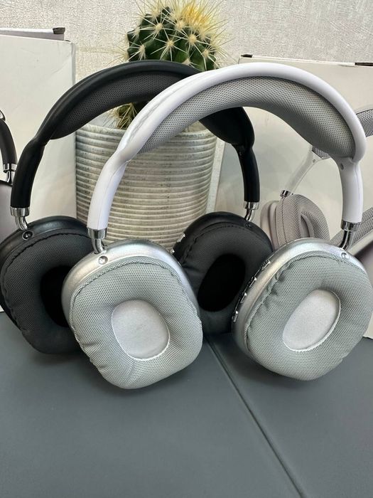 Наушники P9 Pro Max Bluetooth
(черные и белые).