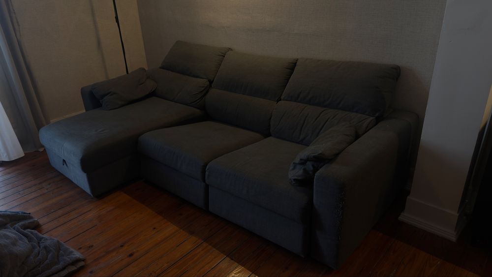 Sofá com 3 chaise longue