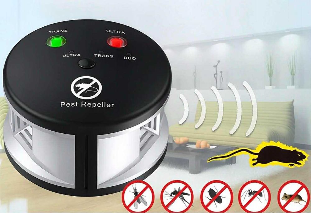 NOWYultradźwiękowy odstraszacz myszy i szczurów skuteczna ochrona domu