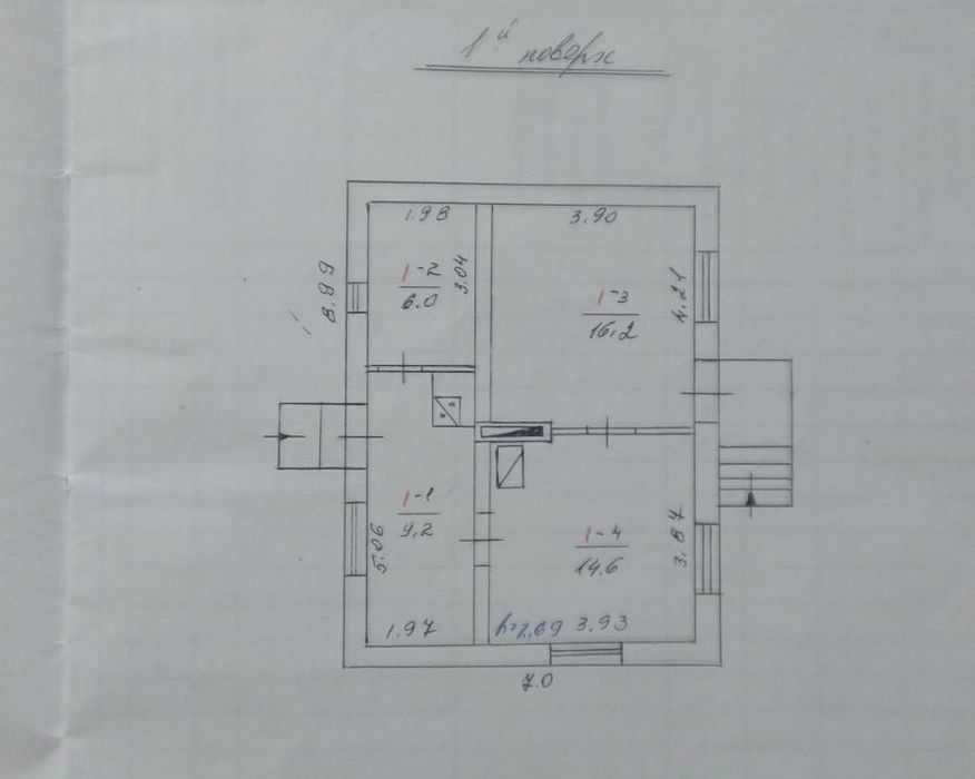 Цегляний будинок 46 м² + 8 соток землі | Станиля | 2 км до Трускавця