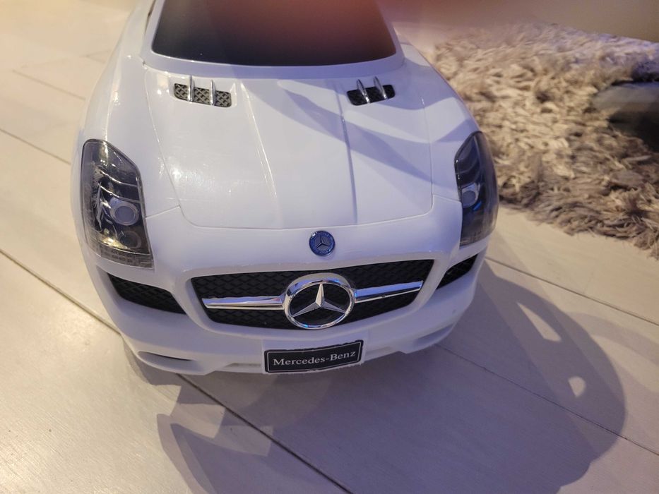 Jeździk Pchacz Chodzik dla dzieci Mercedes C-Class Schowek Dźwięk