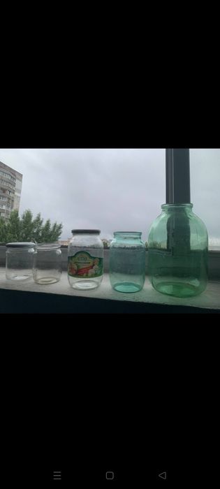 Банки стеклянные для хранения и консервации в Днепре,3 л.,1 л.,0,75.0,5 л