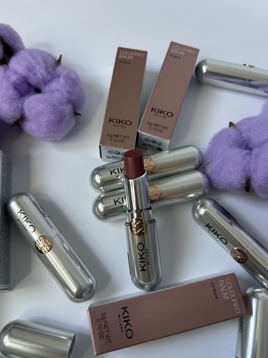 Бальзам для губ  coloured balm kiko milano 04 06 08