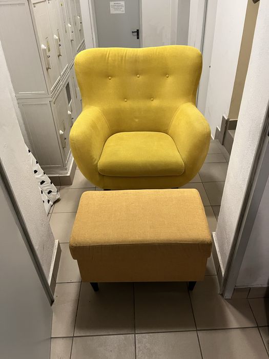 Piekny fotel George Bydgowskie Meble plus gratis siedzisko