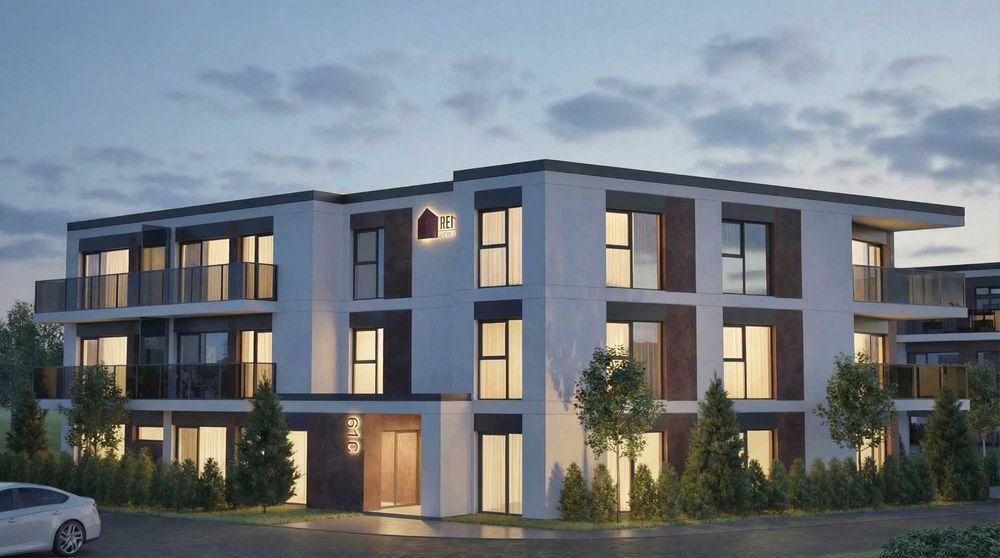 3-pokojowe mieszkanie 49,31 m² z balkonem | OSIEDLE HARMONIA