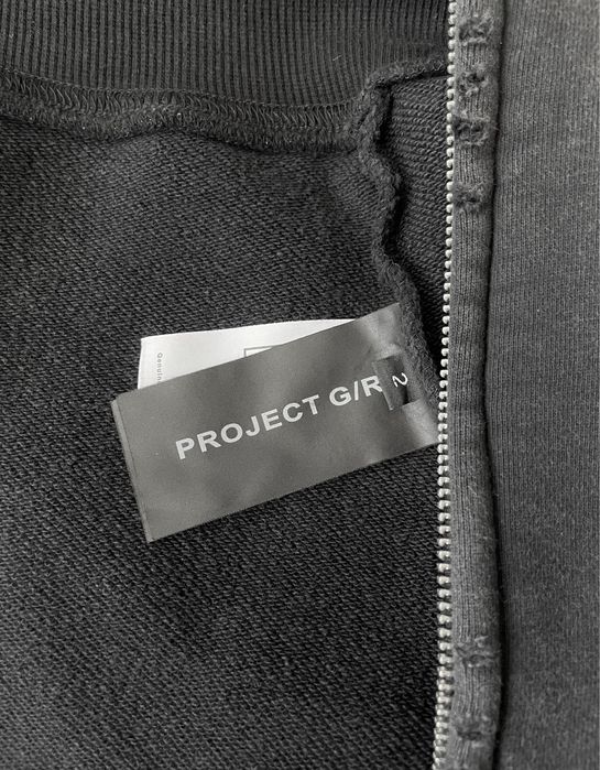 Зіп худі Project G/R Bluesnake темно сірого / чорного кольору