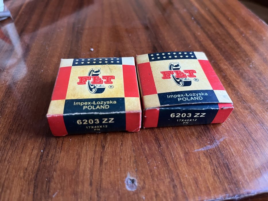 Łożyska 6203 ZZ Impex-Łożyska Nieużywane!