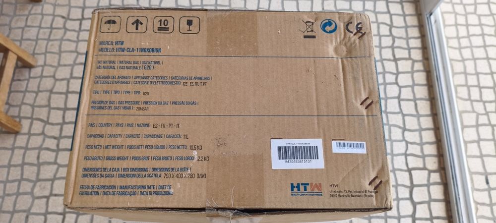 Esquentador 11l HTW
