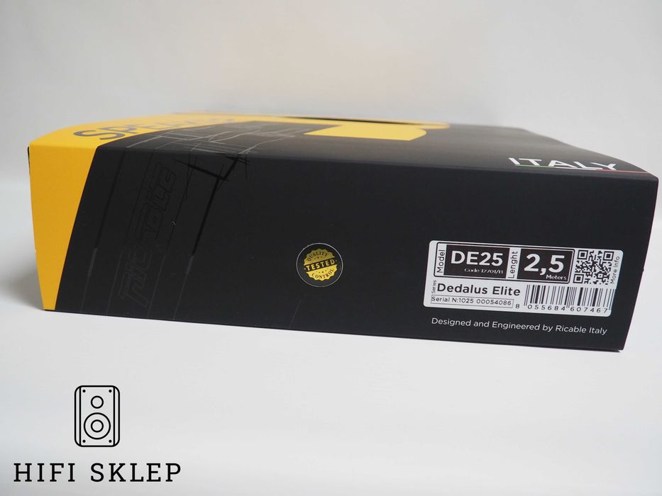 Ricable Dedalus Speaker Elite -2x2.5m kabel głośnikowy PROMOCJA !!!