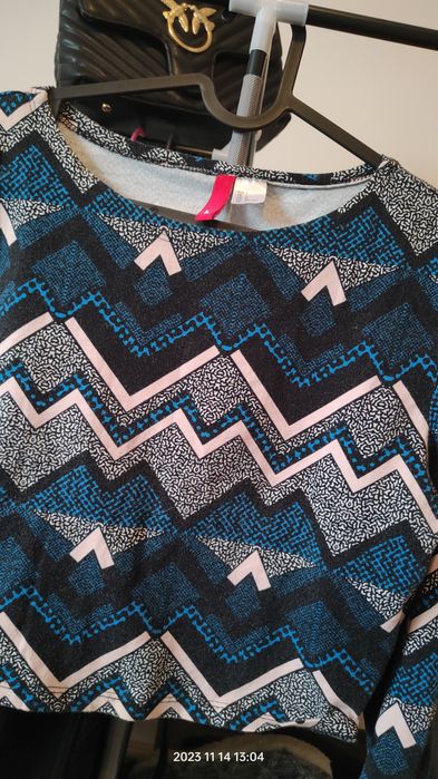 Bluzka elastyczna 40 L bawełna cotton crop top