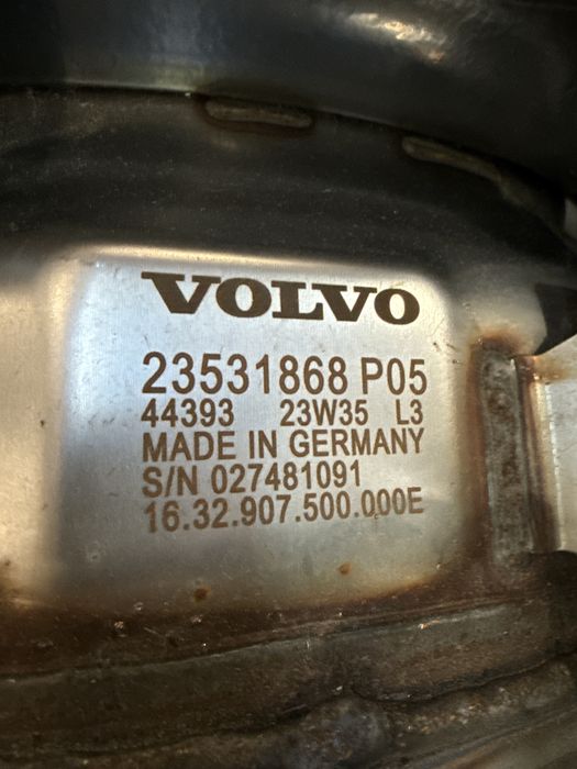 Katalizator Nowy  Nowe Volvo FH4 FM4 / Gama T 2024r