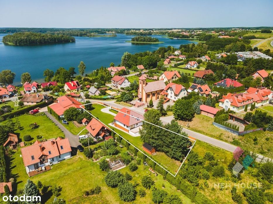 Dorotowo, dom z widokiem na jez. Wulpińskie