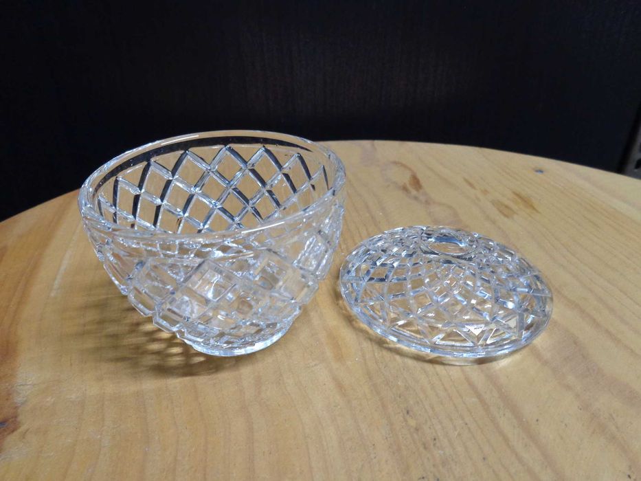Caixa Redonda de Cristal